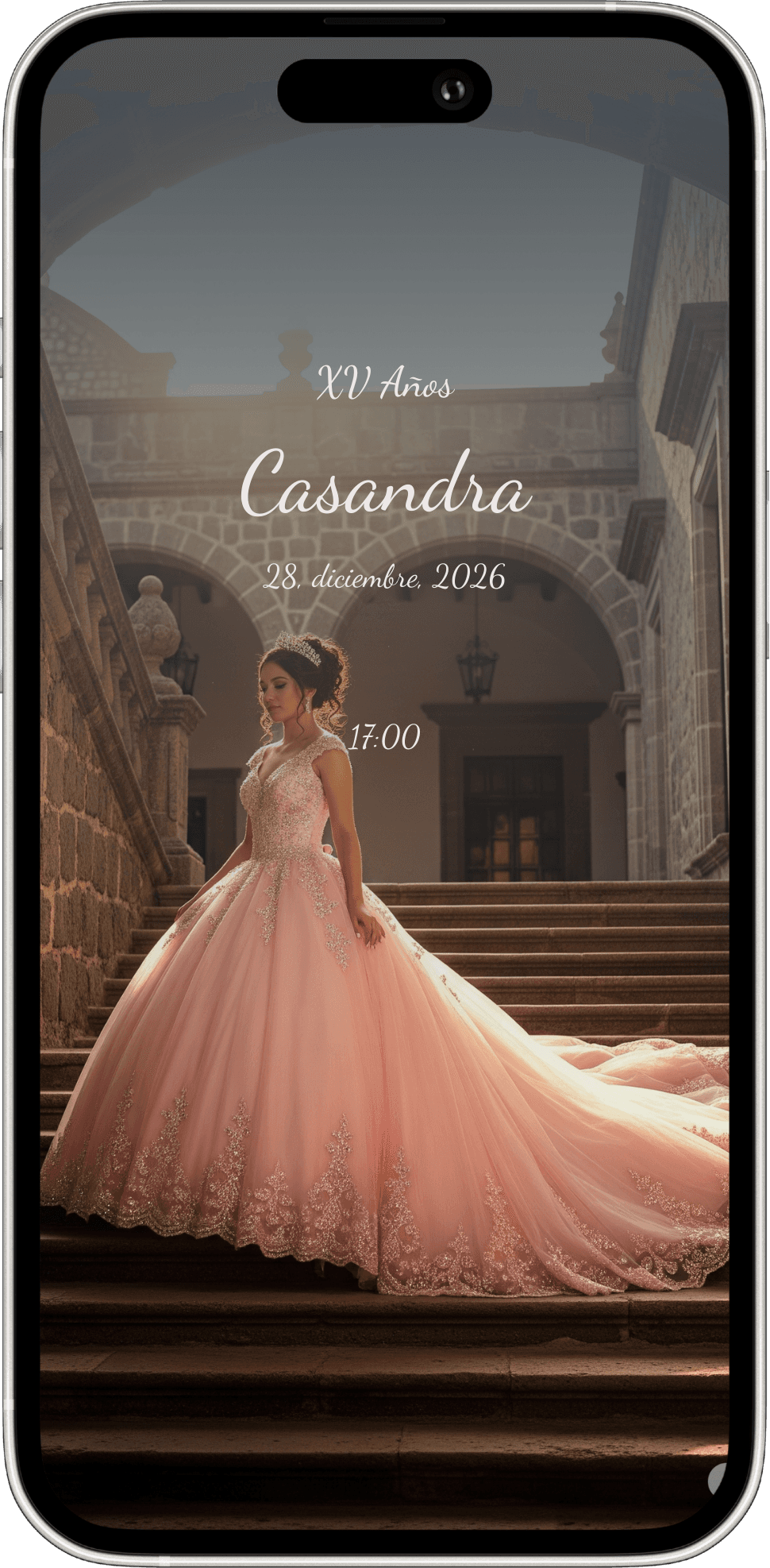 Invitaciones digitales para quinceañeras | Invitio